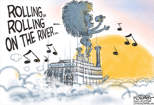 jpg Political Cartoon:ina Tina Turner, Queen of Rock