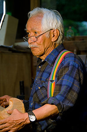 jpg Nathan Jackson at work in his studio 2012