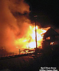 Craig Landmark Destroyed by Fire