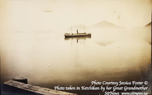jpg Princess Sophia in Ketchikan. Tongass Narrows 
Date Unknown
Photo courtesy Jessica Foster ©