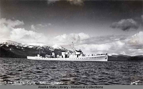 jpg USCG cutter CYANE in Ketchikan, Alaska.ca 1913-1939